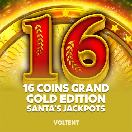 16 Coins Grand Gold Edition Santa's Jackpots