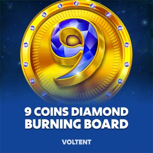 9 Coins Diamond Burning Board